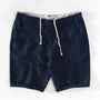 Strandshorts Herren Leinen-Baumwolle Sommerlook mit Knopfverschluss - Sandro