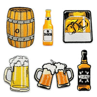 Aufnäher Set (6er-Set) – StickBrau Oktoberfest 2025