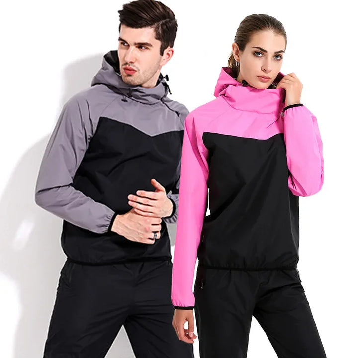 Leichtes Unisex Trainingsset mit Zipper & Kapuze – Remo