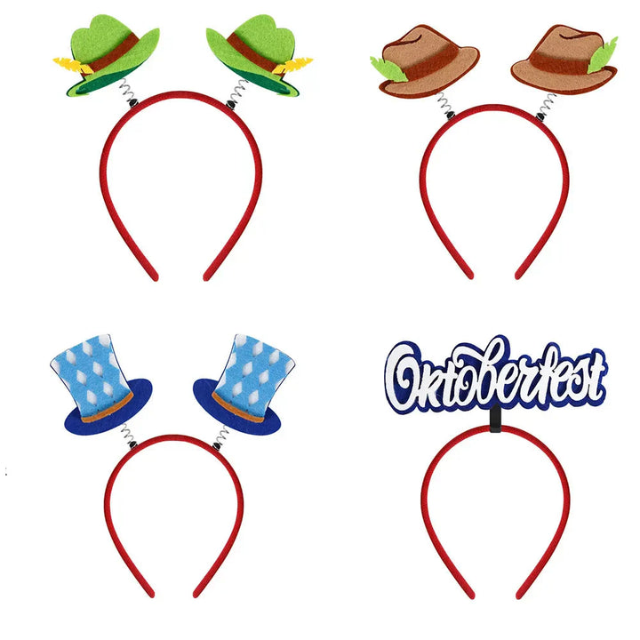 Haarreif-Set im Oktoberfest-Design (16-teilig) – KopfGaudi Oktoberfest 2025