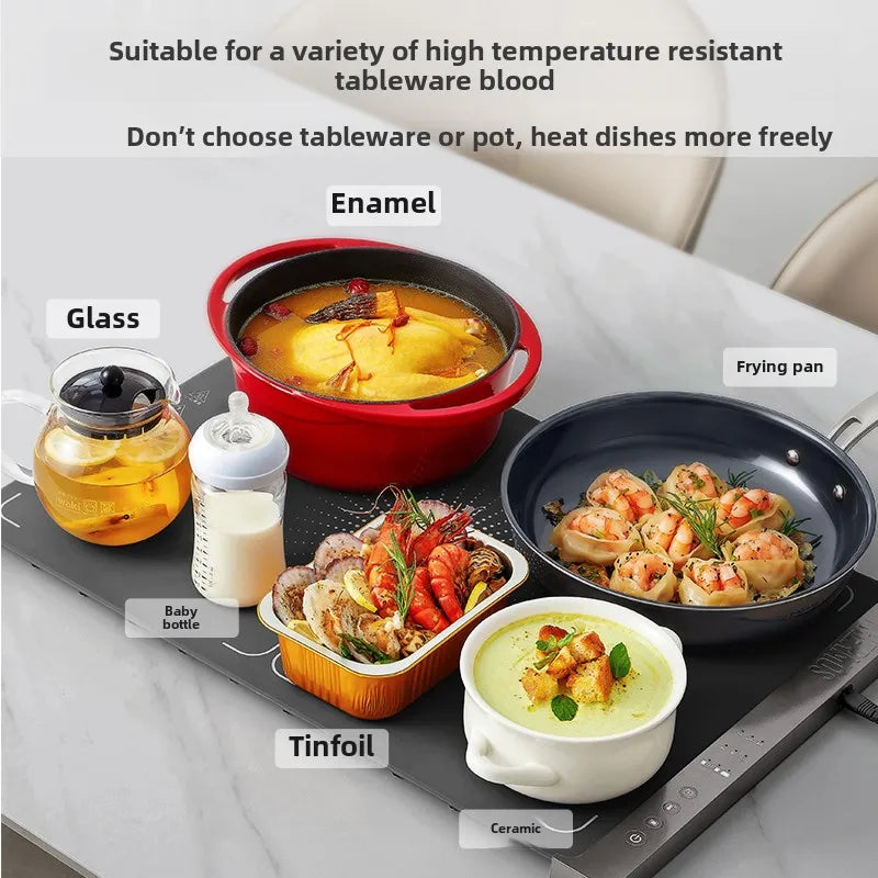 Faltbare elektrische Getränkewärmer 220V Flexibles Heizblech – HeatMate