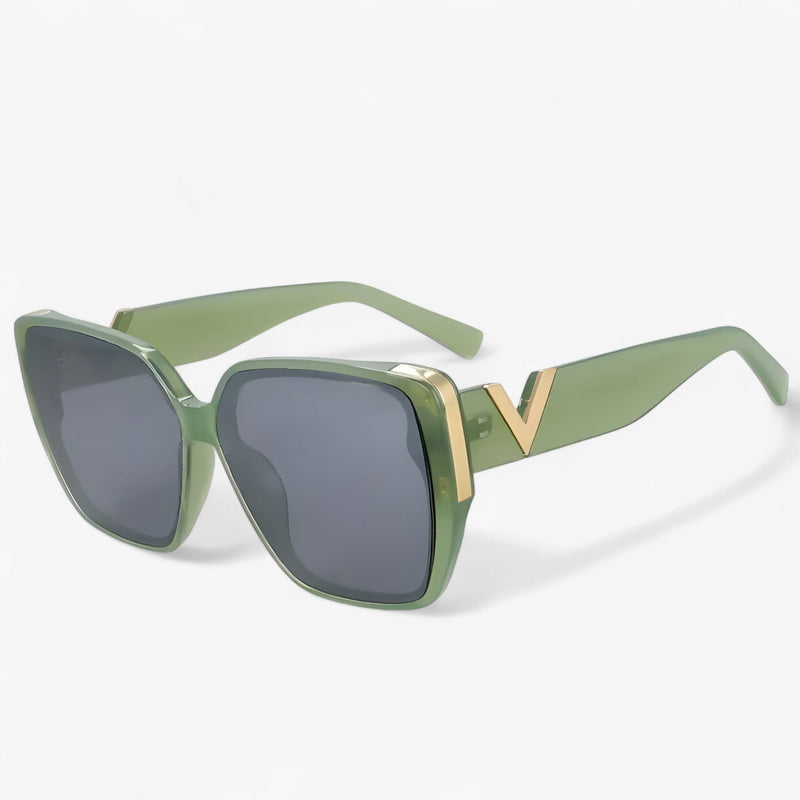 V-förmige Verspiegelte Sonnenbrille – Kryos