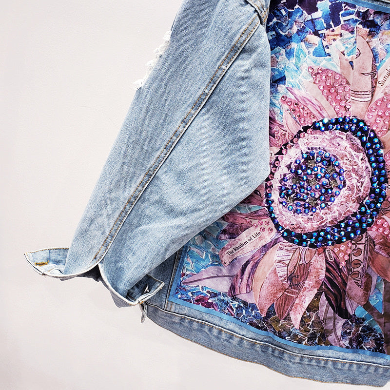 Oversized Dames Spijkerjasje - Lynn