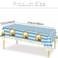 Tischdecke im Oktoberfest-Design – FestTafel Oktoberfest 2025 1+1 GRATIS