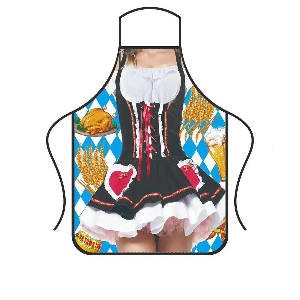 Lustige Bayern-Küchenschürze & Party-Schürze – GaudiGrill Oktoberfest 2025