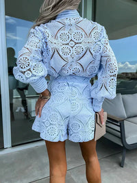Zweiteiliges Spitzen-Set Damen für den Sommer – Mira
