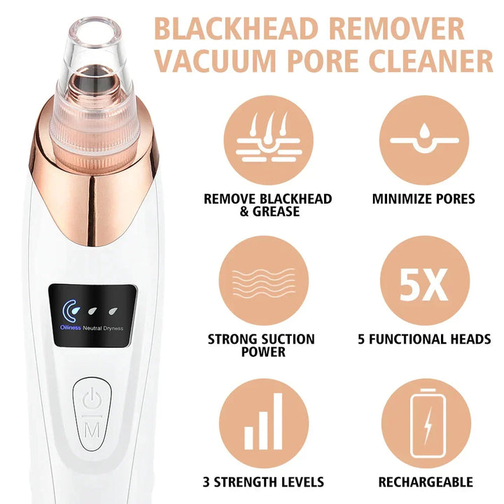 Elektrischer Mitesserentferner und Gesichtsreiniger - ClearSkin Pro