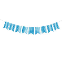 Papier-Wimpelgirlande im Oktoberfest-Design – WimpelFreude Oktoberfest 2025