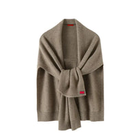 Damen Strick-Umhang aus weichem Material – Lorena
