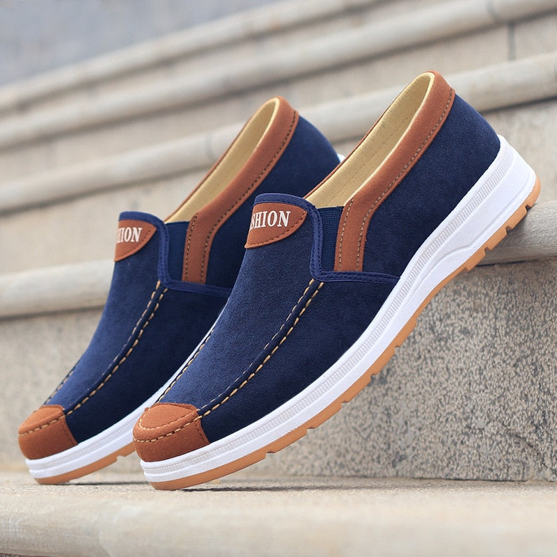 Herren Slip-On Canvas-Schuhe – Matteo