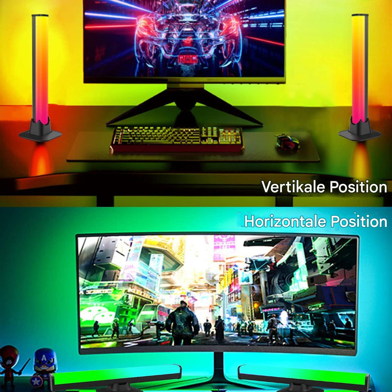 Musiksynchronisation LED Lichtleisten - LumiRhythm