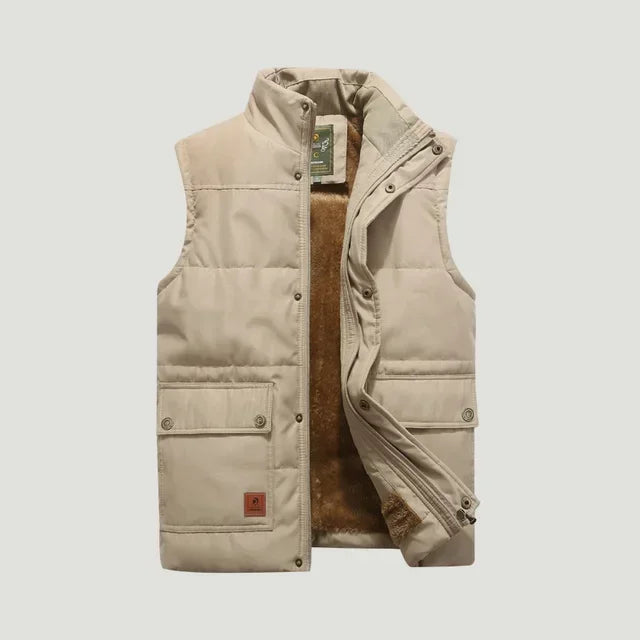 Gefütterte Herren Bodywarmer – Noah