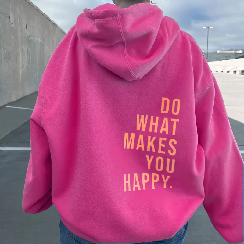 Herbstlicher Damen Kapuzenpullover – Leandra