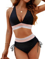 Crop-Top-Bikini-Set mit Korrektur – Rivana