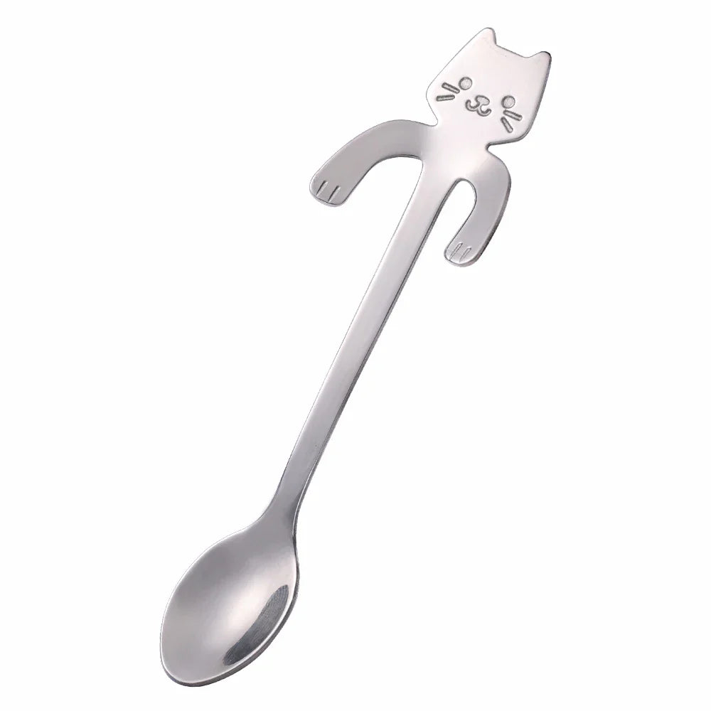 Mini-Katzenlöffel aus Edelstahl - Whiskra