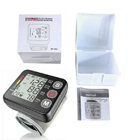 Digitaler Handgelenk-Blutdruckmessgerät mit LCD-Display – PulseTrack
