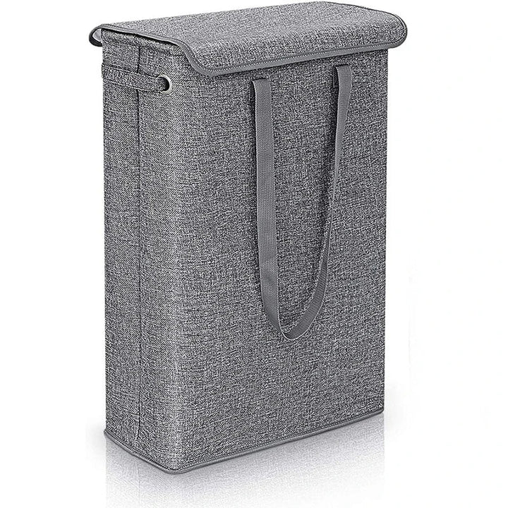 45L Slim Wäschekorb mit Deckel – Neris
