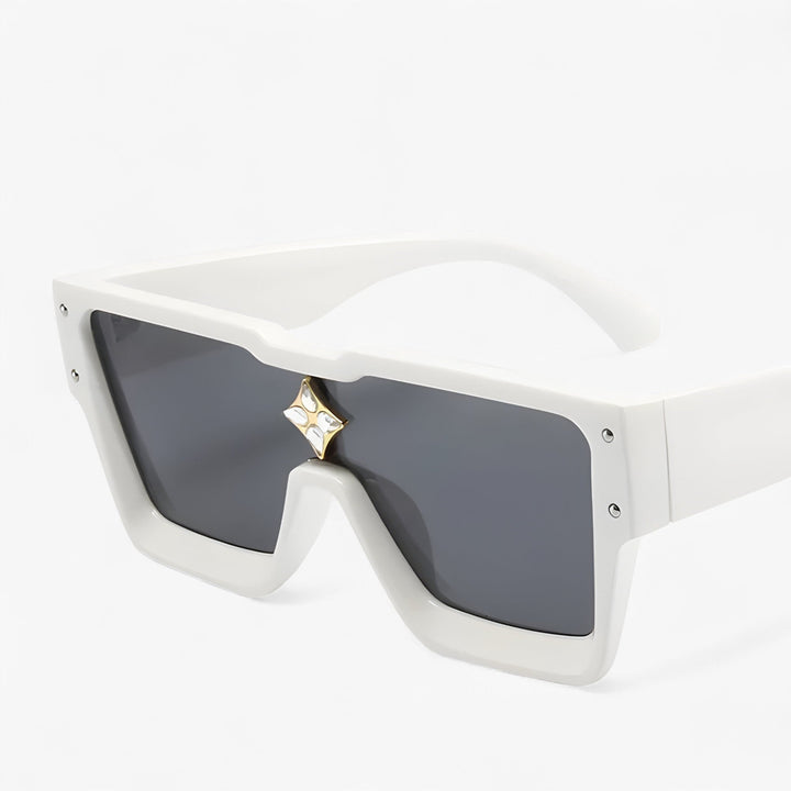 Gespiegelte Punk-Sonnenbrille – Revik