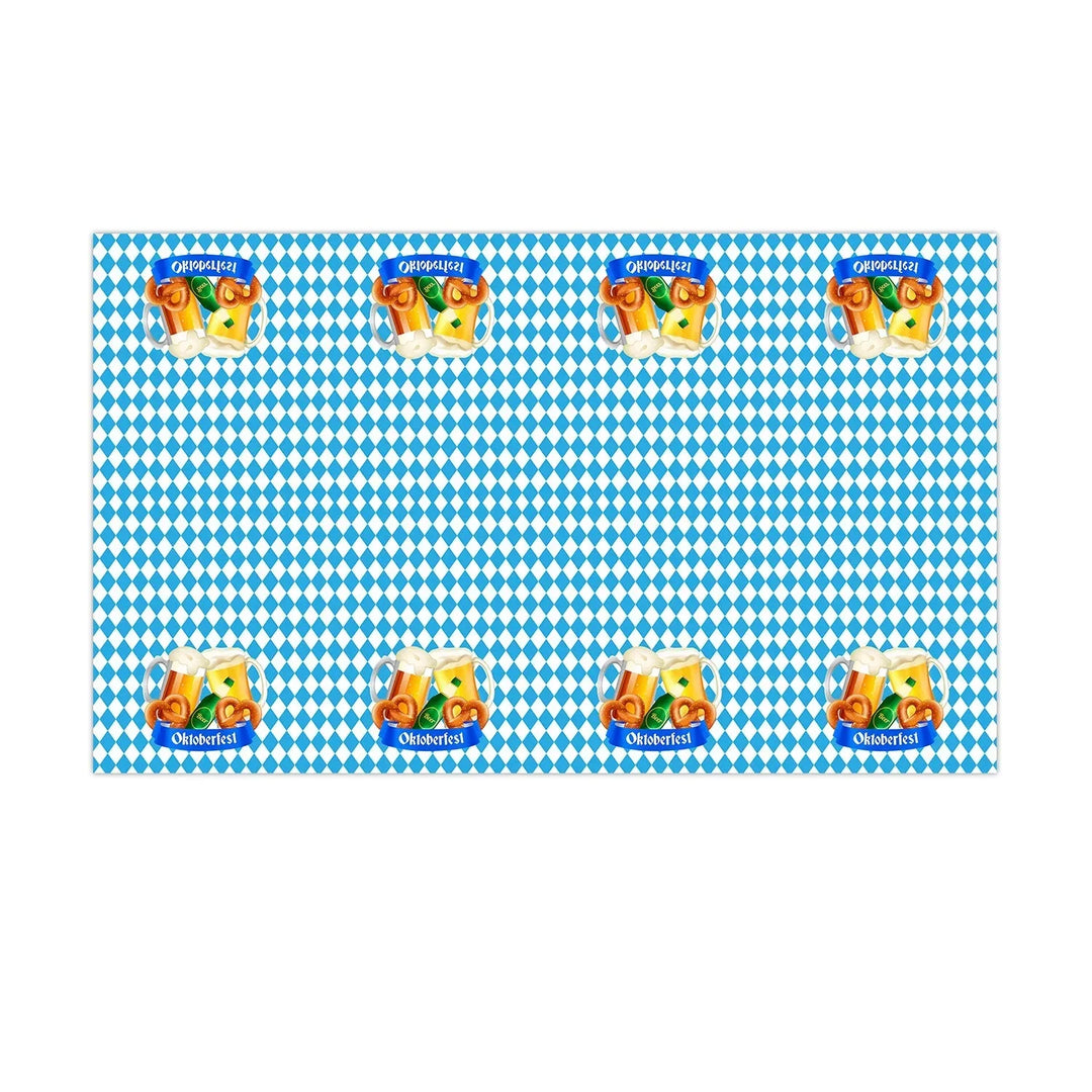 Einweg-Partygeschirr Set im Oktoberfest-Design (inkl. Tischdecke) – GaudiSet Oktoberfest 2025