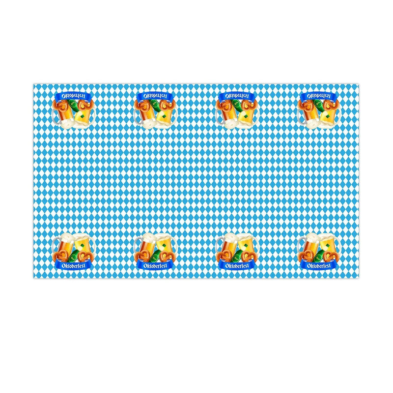 Einweg-Partygeschirr Set im Oktoberfest-Design (inkl. Tischdecke) – GaudiSet Oktoberfest 2025