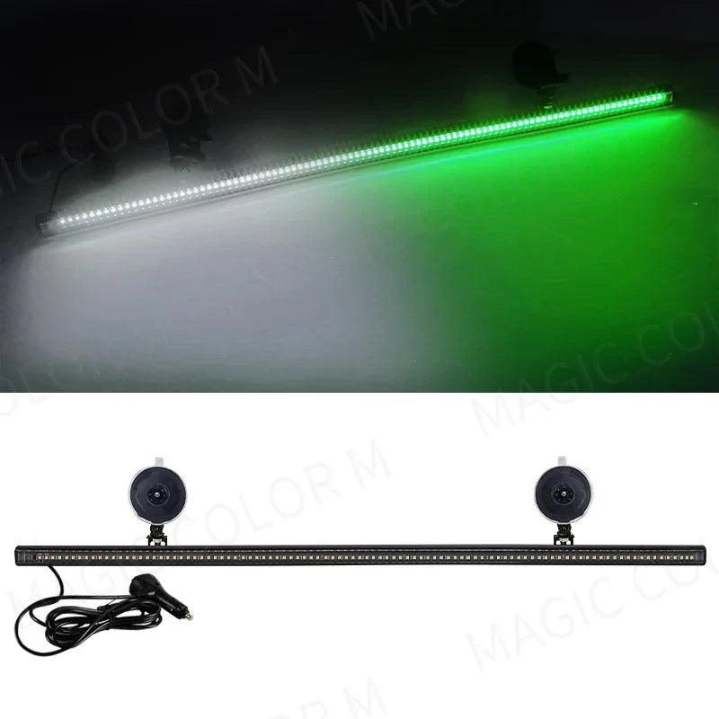 96 LED Stroboskop-Lichtleiste – Veyra – (Auto-Notwarnung)