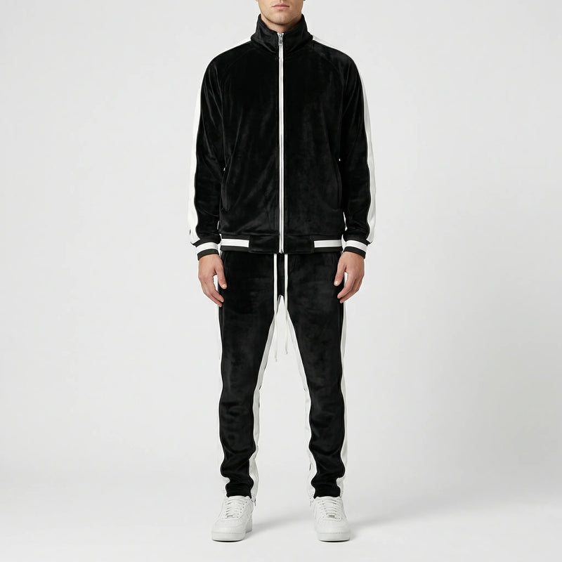 Samtiger Jogginganzug Im Retrostil - Brendan