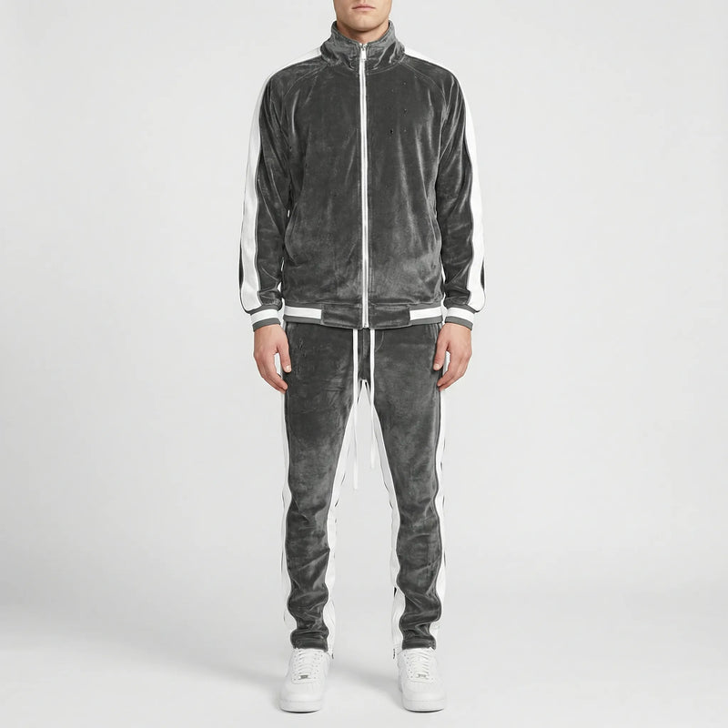 Samtiger Jogginganzug Im Retrostil - Brendan