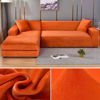 Stretch Velours Sofabezug mit luxuriöser Verarbeitung – Sofina