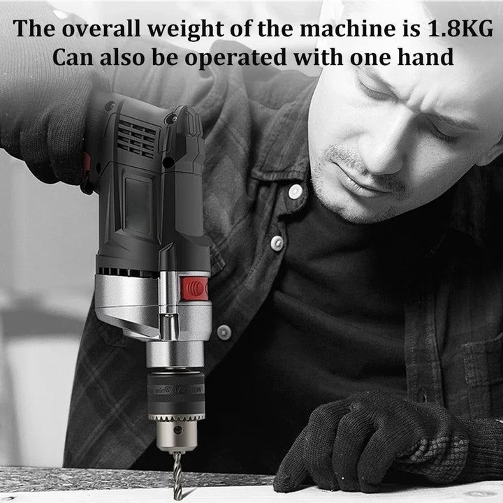 780W Elektrohacker & Bohrer mit variabler Geschwindigkeit – DrillForce