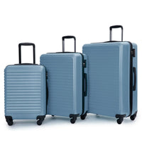 3-Teiliges Blaues ABS-Hartschalenkofferset – Belgrado
