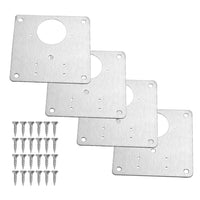 Scharniermontageplatten für Schranktüren – Fixon
