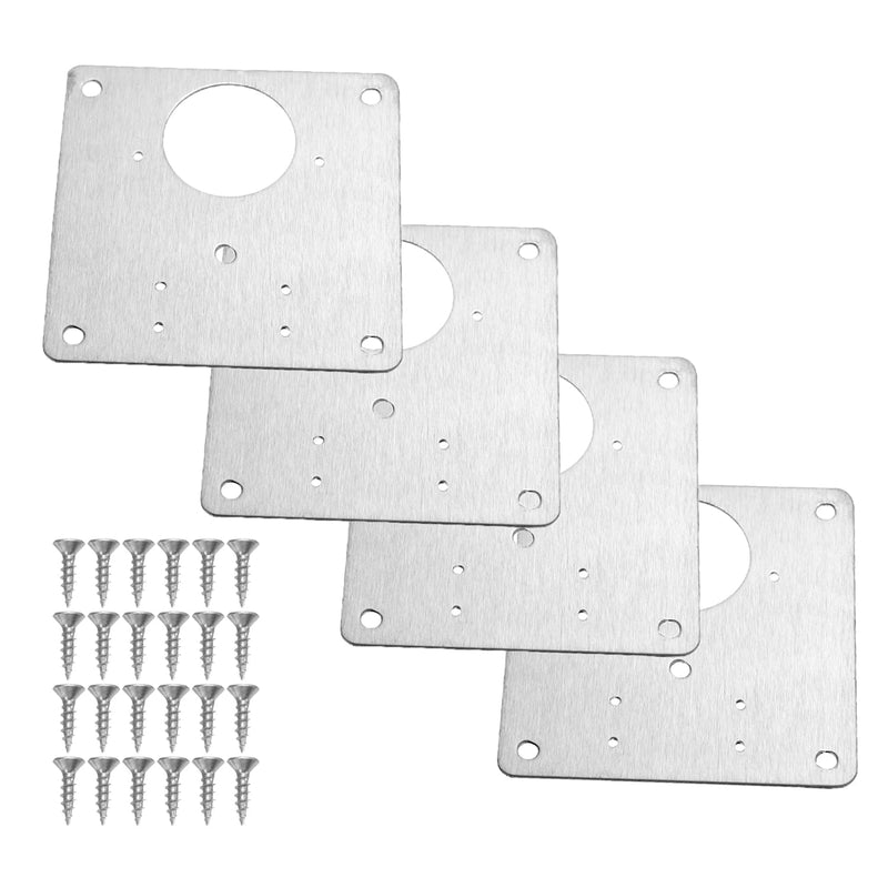 Scharniermontageplatten für Schranktüren – Fixon