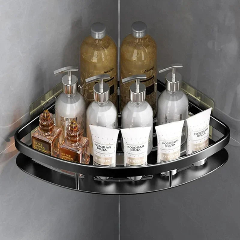 Aluminium Wandregal für Badezimmer-Ecken - Cornerix