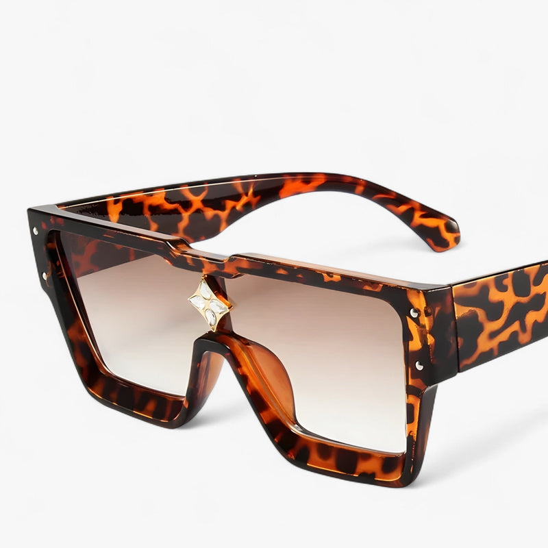 Gespiegelte Punk-Sonnenbrille – Revik