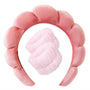 Plüsch Spa Kopfband & Handgelenkband Set - Fluffiea