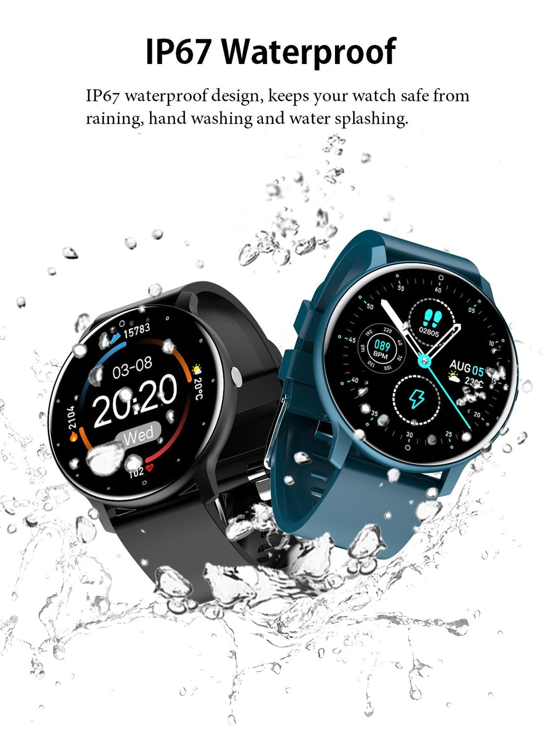 Ultradünne Smartwatch – SlimLine Fit