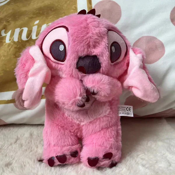 Plüschfigur rosa, Cartoon-Charakter, weiches Spielzeug, Kinderzimmer-Dekoration, Geschenkidee