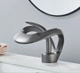 Mischwasserhahn mit Wasserfallauslauf - Flowarc