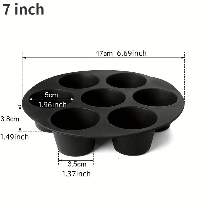 Silikon-Backform für Mikrowelle und Airfryer - FlexiBake