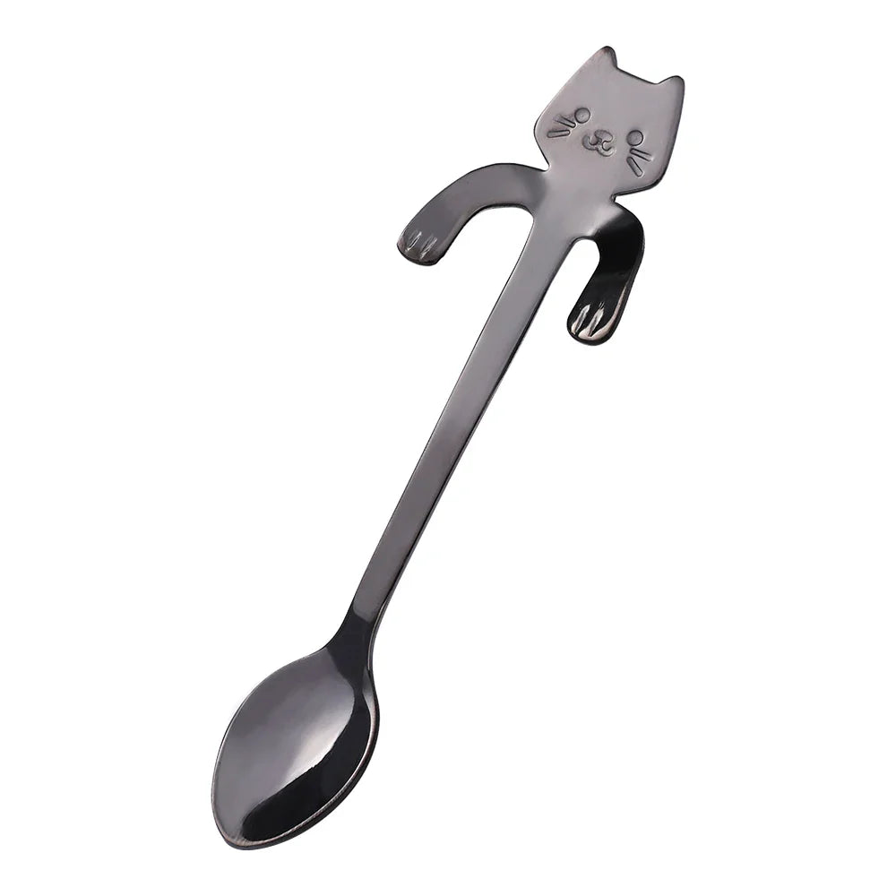 Mini-Katzenlöffel aus Edelstahl - Whiskra