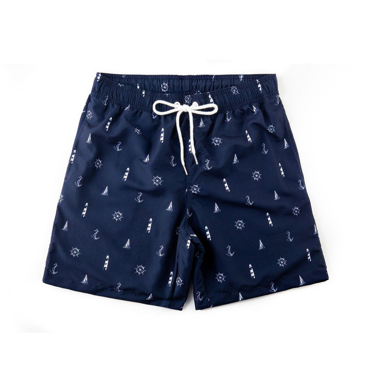 Trendige & Schnell trocknende Herren Badeshorts mit Taschen – Matteo