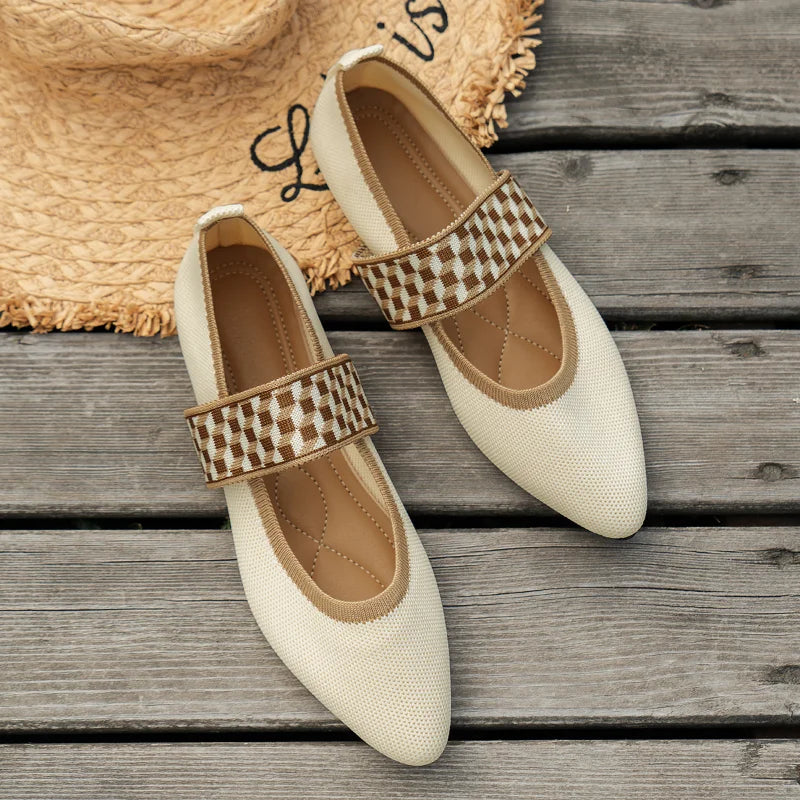 Stylish Women's Summer Shoes with Pointed Toe – Lina