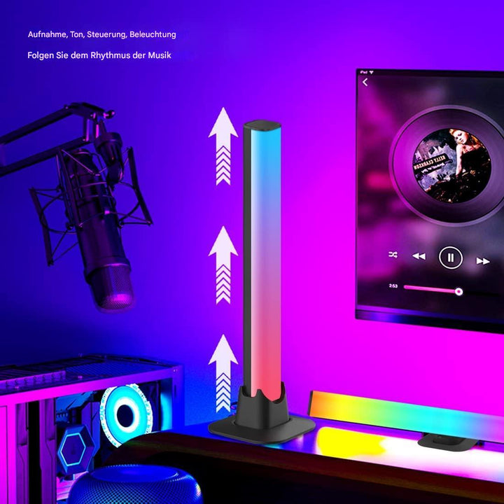 Musiksynchronisation LED Lichtleisten - LumiRhythm