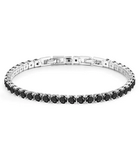 Tennisarmband mit Zirkonia - Aurora
