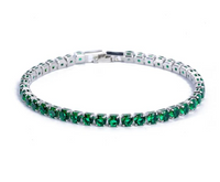 Tennisarmband mit Zirkonia - Aurora