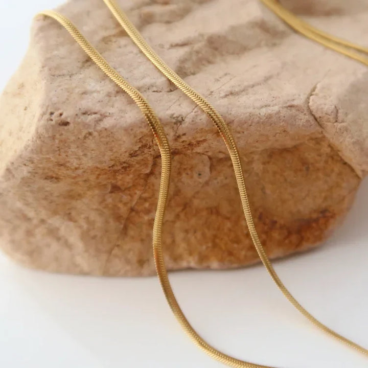 Schlangenkette Aus Silber - SnakeGold