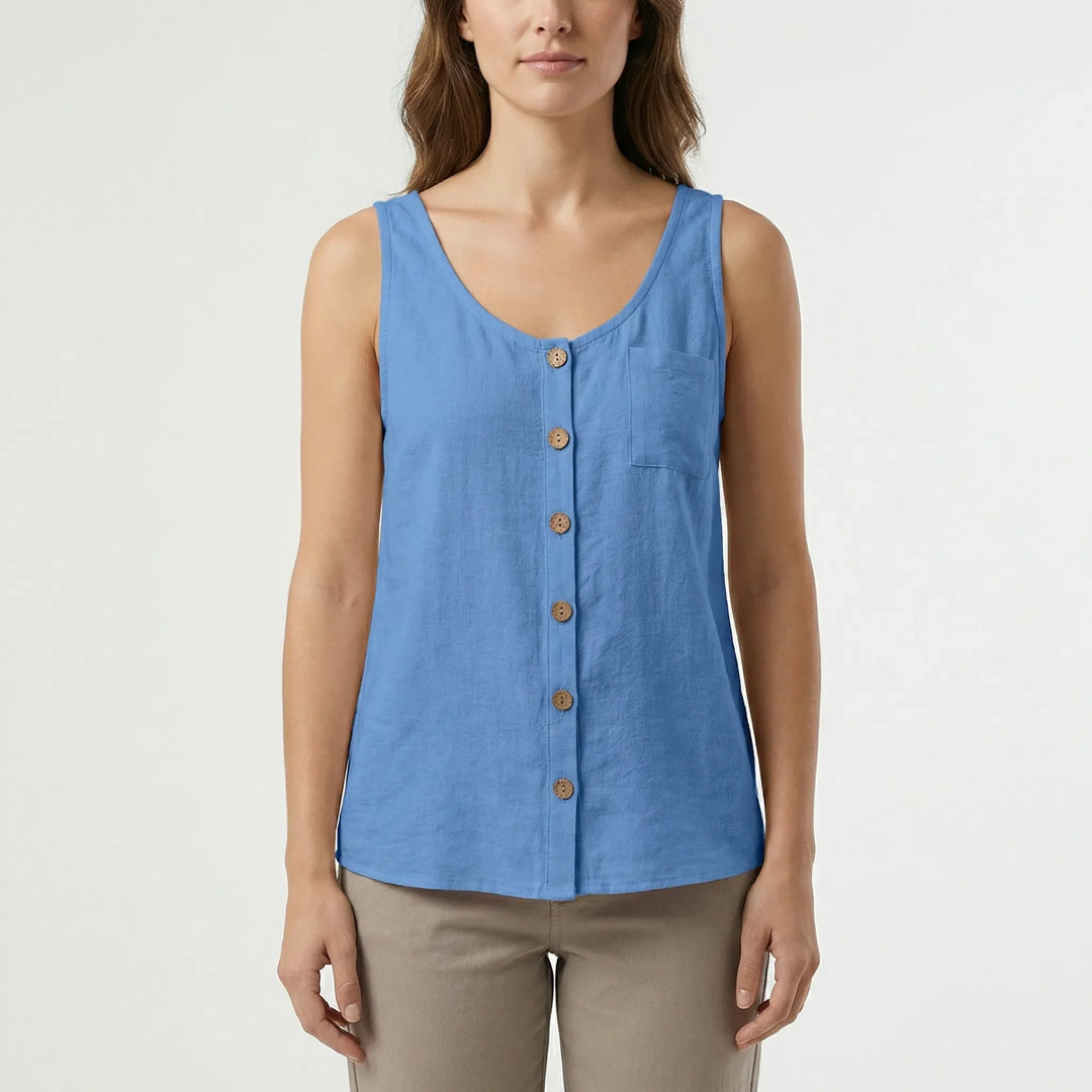 Schlanker Damen Tanktop Schnitt - Caroline