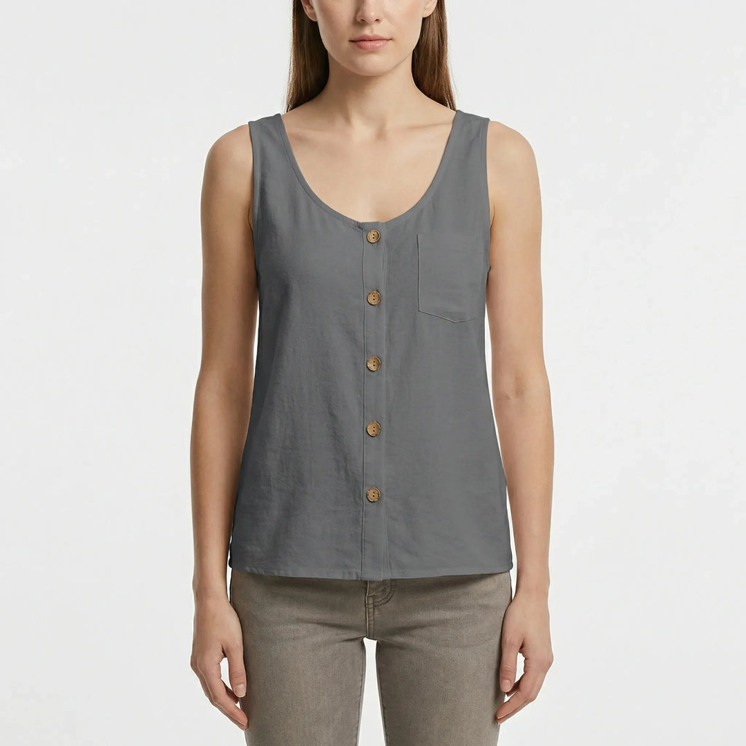 Schlanker Damen Tanktop Schnitt - Caroline