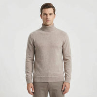 Schmal Geschnittener Rollkragen Sweater - Toni