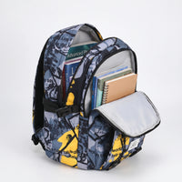 Schulrucksack Mit Abstraktem Print - Scholum